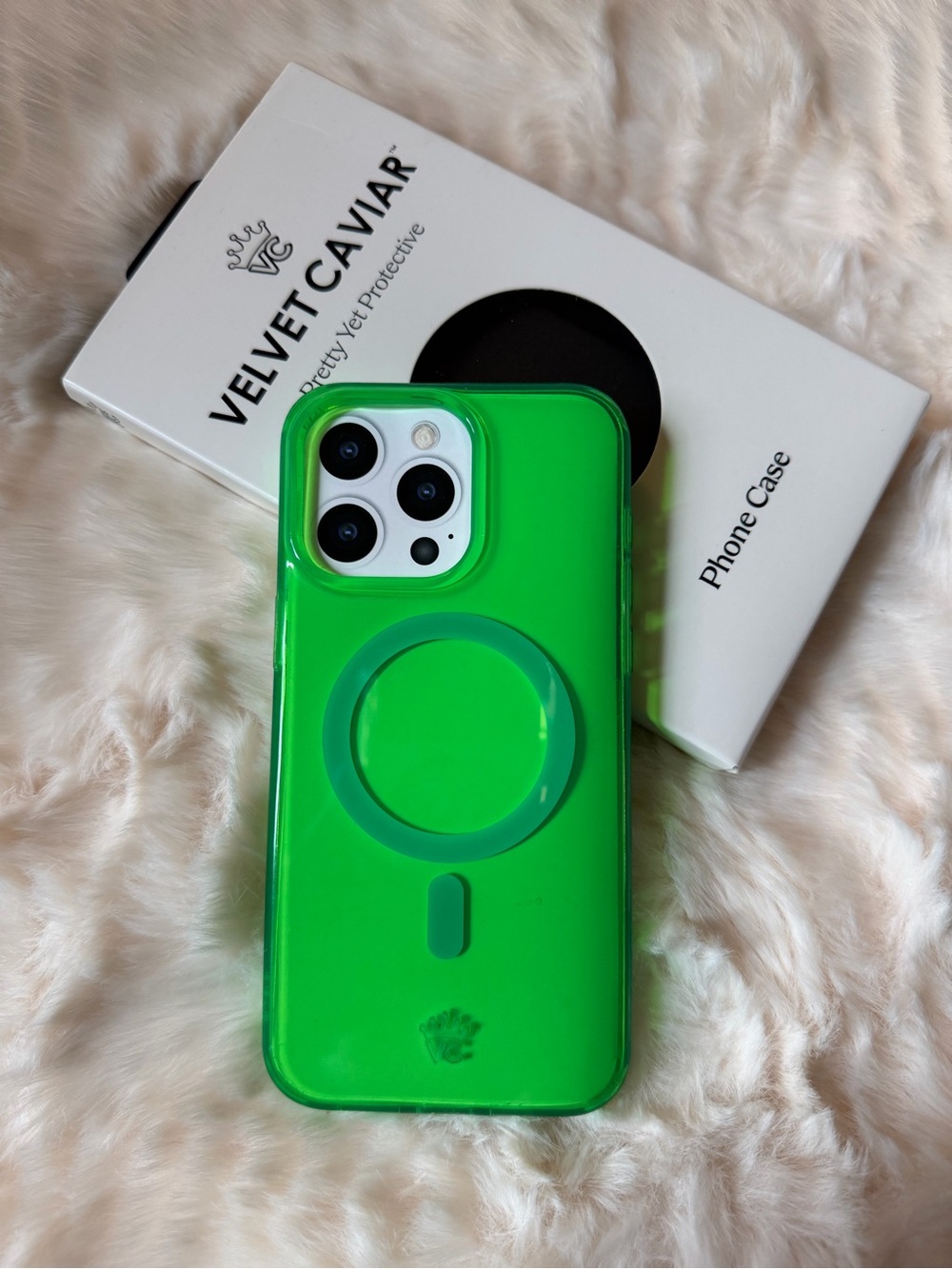 Velvet Caviar iPhone 15 pro max case